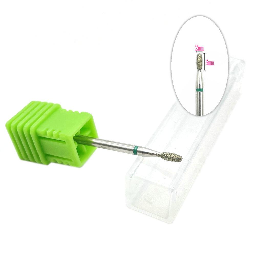 1pc Diamond Nail Drill Milling Cutter for Manicure Rotary Bits Cuticle Clean Accessories Nail Drill Polisher