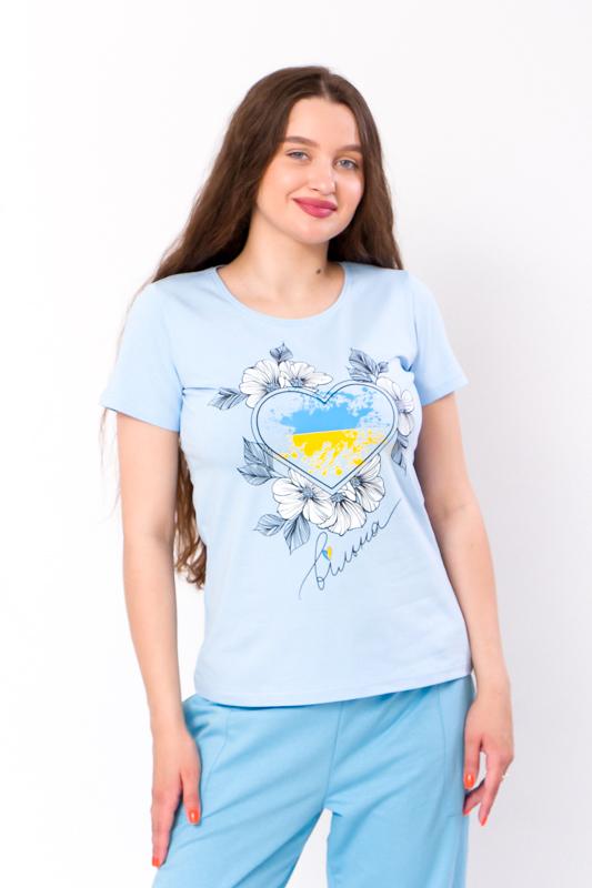 Футболка "Украина" (Женский) Лето 8188-036-33-Y HC