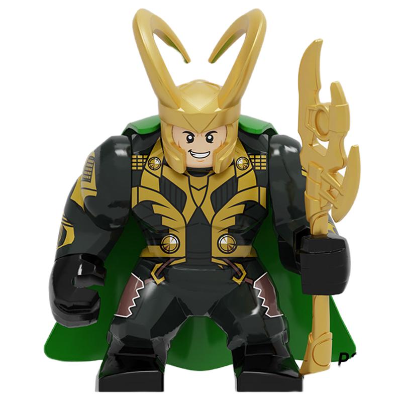 Слепые коробки Мини Строительные Блоки X654 Фигурки Большой Гоблин Человек-паук Железный Человек Веном Капитан Ястреб Дэдпул Броня Рождественские Подарки Игрушки