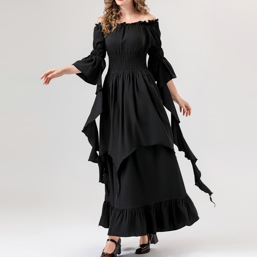 Women's Costume Horror Ghost Bride Cosplay Dress Ghost Performance Costume Masquerade Costume