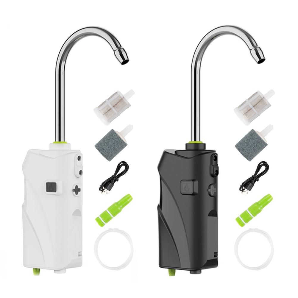 3 In 1 Intelligent Sensor Water Oxygen Pump Portable Night Fishing Bait Lamp 2600mAh Automatic Water Suction Device Fishing Tool