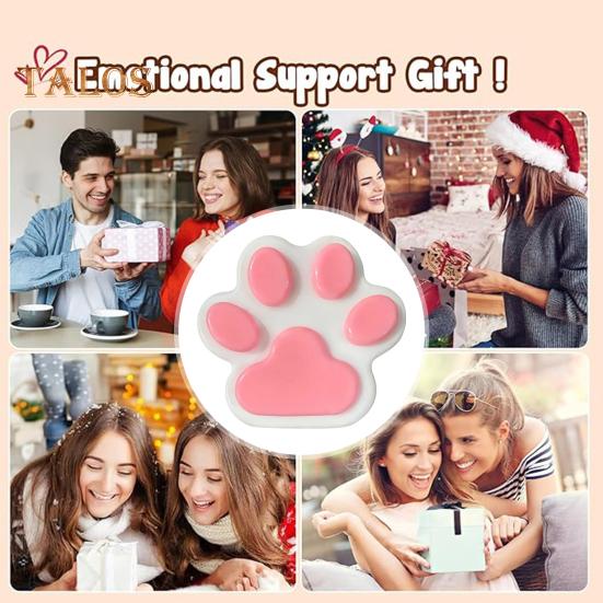 Игрушка для снятия стресса «кошачья лапка», ручная работа, сенсорная игрушка «щипок лапки котенка», для детей и подростков, для взрослых, мягкий мячик для снятия стресса, игрушка «лапка питомца»