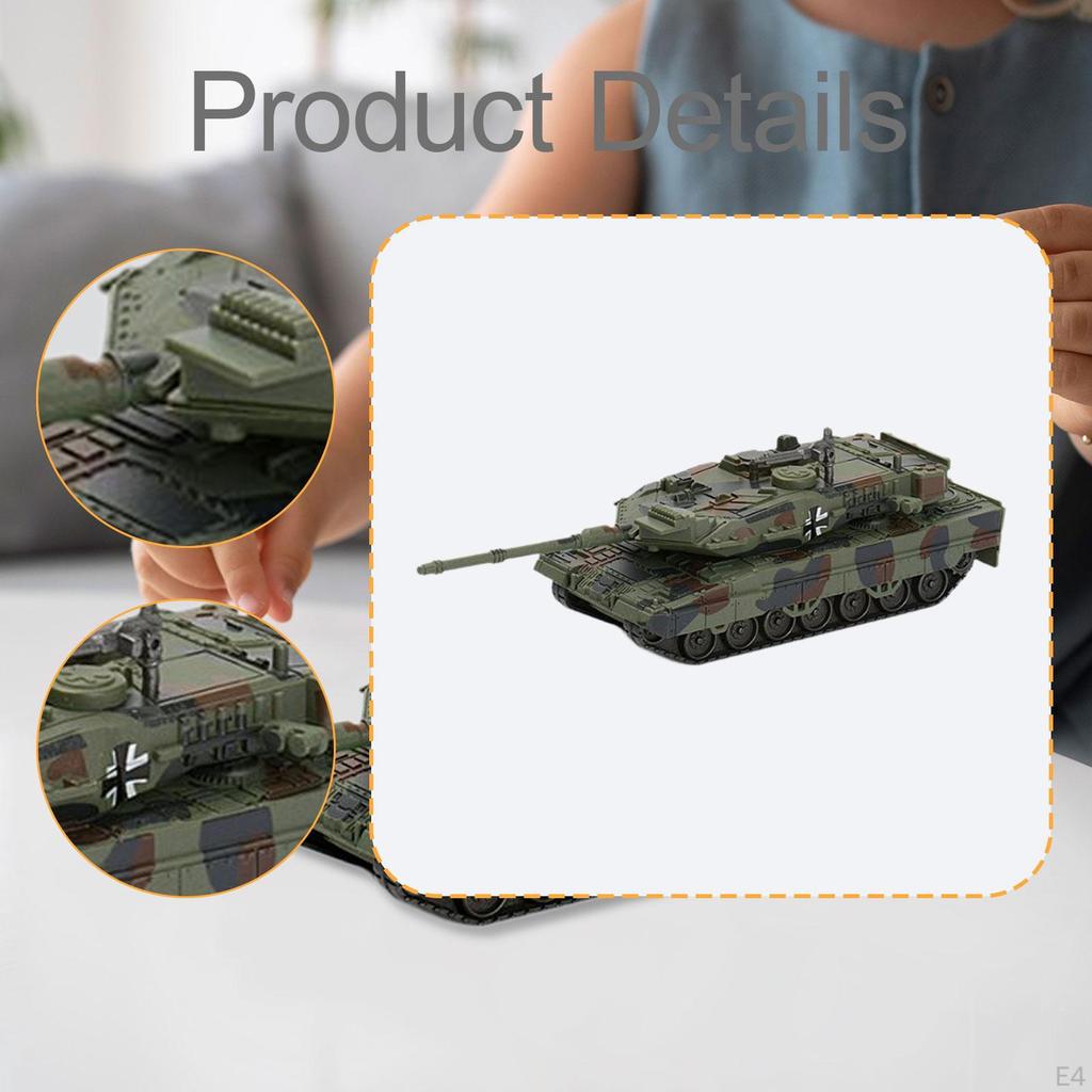 Модель танка в масштабе 1/72 - Коллекционная, Настольное украшение, Подарок на день рождения, Игрушка-симулятор сборки