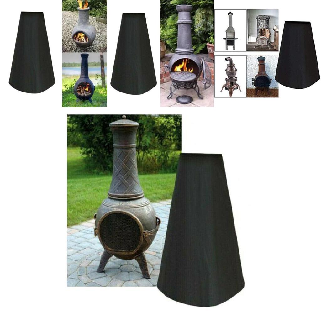 Чехол для садового костра из водонепроницаемой полиэстеровой ткани для уличного патио и защиты от пыли