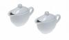 Set of 2 Egg-Shaped Creamers, ACS WEB SHOP Milk Pitcher, 50cc, Creamer, Syrup Container, Coffee Milk Container, Creamer, Cafe, Coffee Shop,