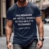 Europe And The United States Fashion Men's Tops New Letters Printed Short-sleeved T-shirt Street Style Plus Size Clothing