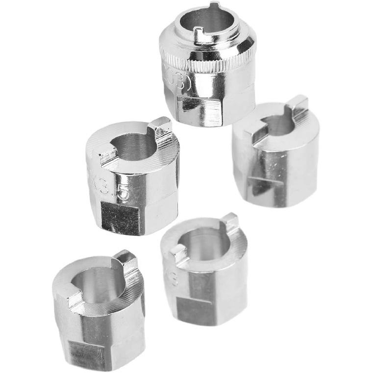 5pcs Strut Nut Socket Set Replacement for C Class W203 W209 CLK, Front Suspension Strut Nut Socket Tool Set Includes 5 Different Sizes Sockets for