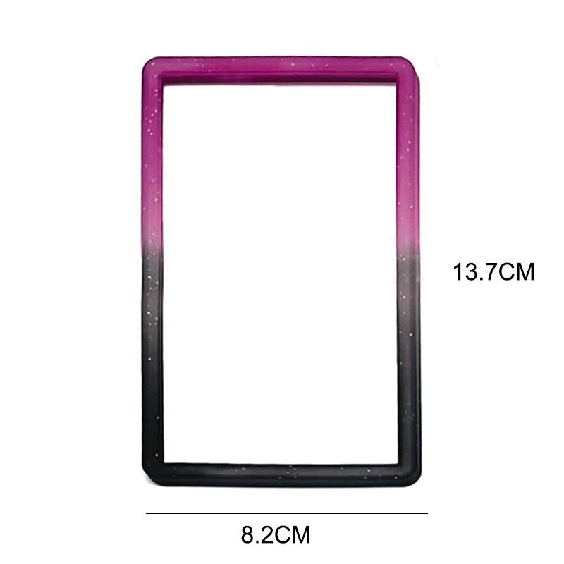 Non-Toxic Gradient Silicone Bumper Case Guard Protector Display Sleeves Skin Tpu For Psa 35Pt Graded Card Slab Sports Game Storage Holder
