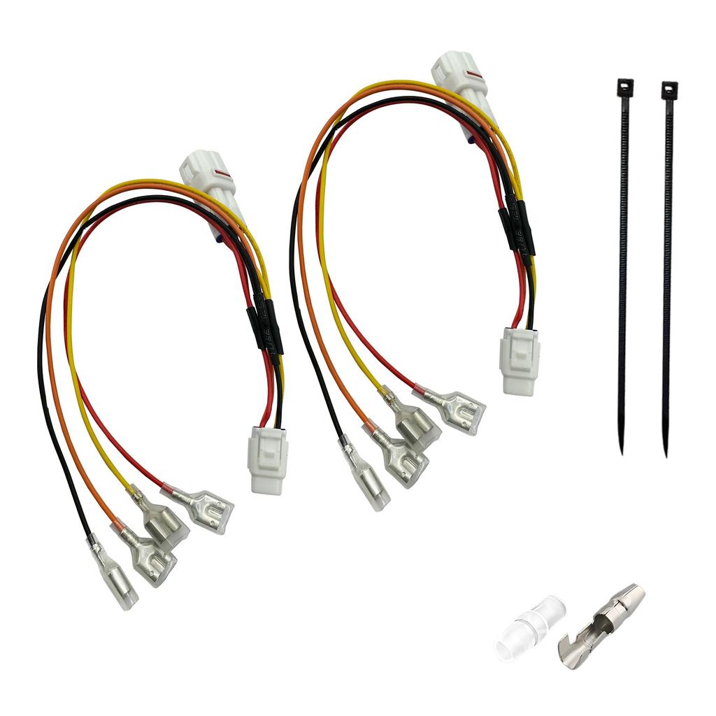 Compatible with OTORAM Carrie DA16T Series Tail Lamp, Power Removal Harness, 2 Pieces, Coupler