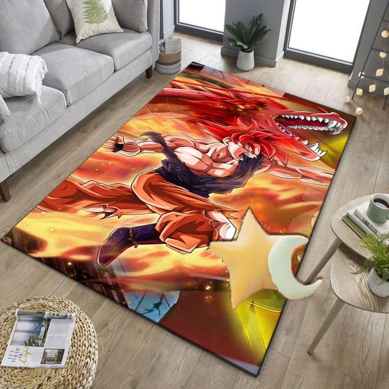 Dragon anime Artwork Office Rug Chair Mat, Game Carpet, Suitable for Front Door, Bedroom, Living Room, Desk, Holiday Gift