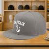 Полиэстеровая бейсболка с принтом "Капитан Якорь", регулируемая кепка-snapback, повседневная уличная одежда для взрослых
