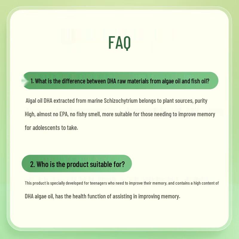 Kang En Bei DHA Algae Oil Softgels