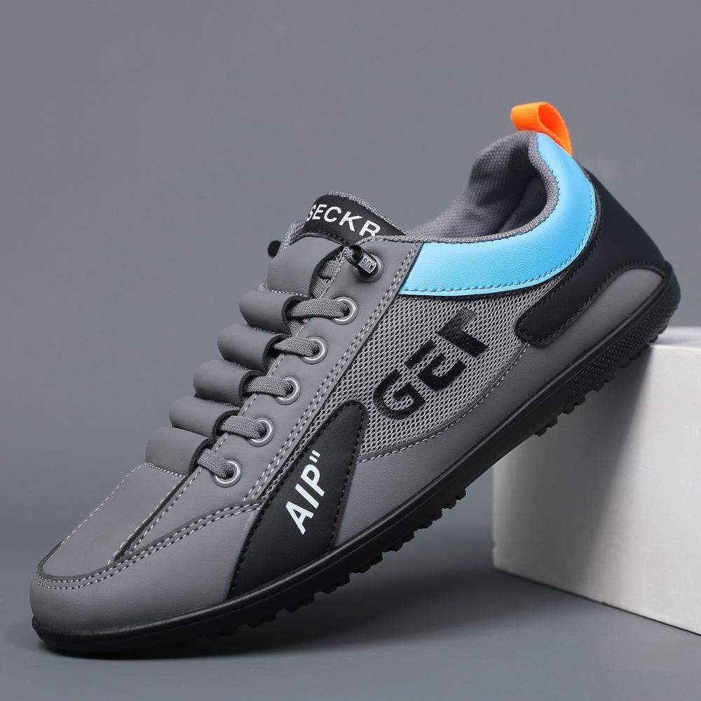 Summer men's shoes 2026 breathable men's versatile Doudou spring and autumn casual Forrest Gump sports shoes flat bottom