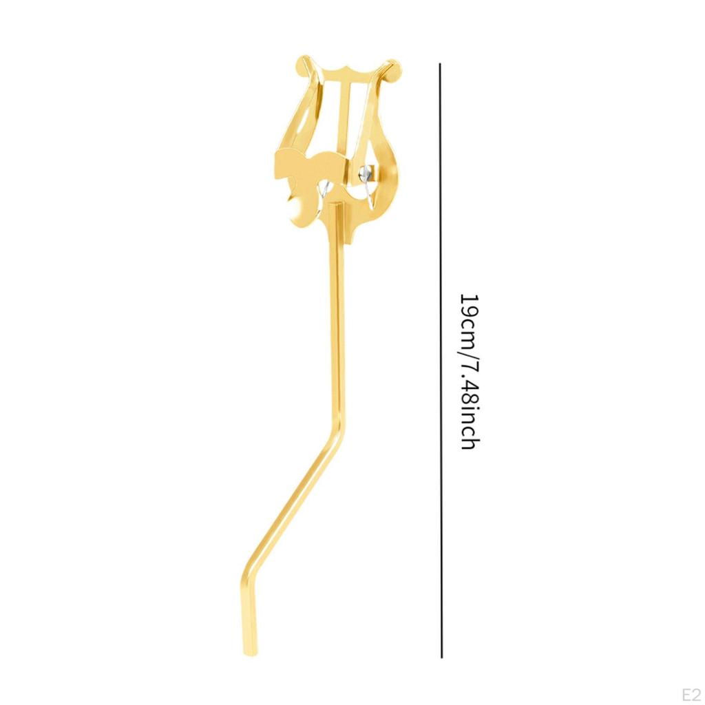 Зажим для нотного листа, сменный держатель для инструмента, аксессуар для саксофона и лиры