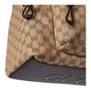 Gucci Logo Zip Closure Canvas Backpack Medium Men backpack Beige Ebony 824624-FAEHZ-9795