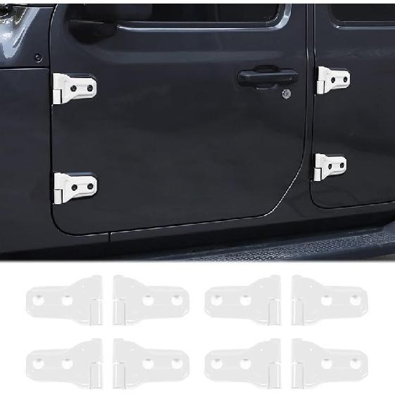 8 шт. Накладки на дверные петли Аксессуары для 2018-2024 2025+ Jeep Wrangler JL JLU Для -2024 2025+ Jeep Gladiator JT (фиолетовый)