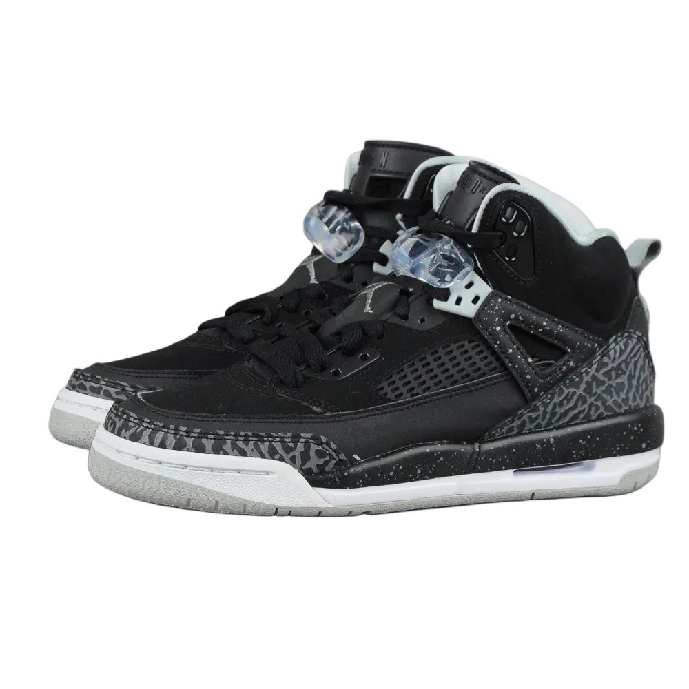 Jordan Spizike Нескользящие Износостойкие Высокие Детские Баскетбольные Кроссовки Черные Детские 317321-004