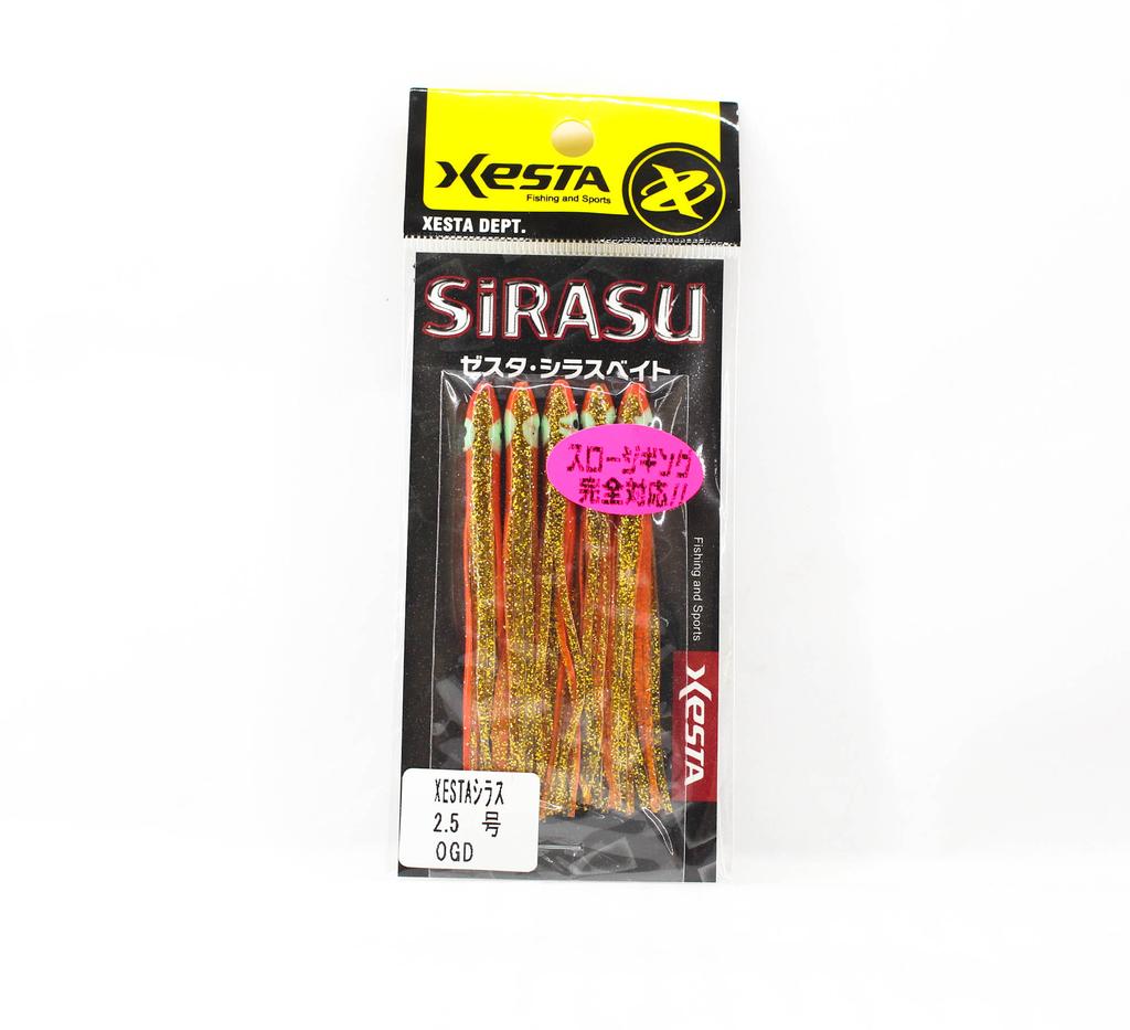 Xesta Sirasu 2,5-дюймовые юбки-тизеры для вспомогательного крючка Jigging OGD (1140)