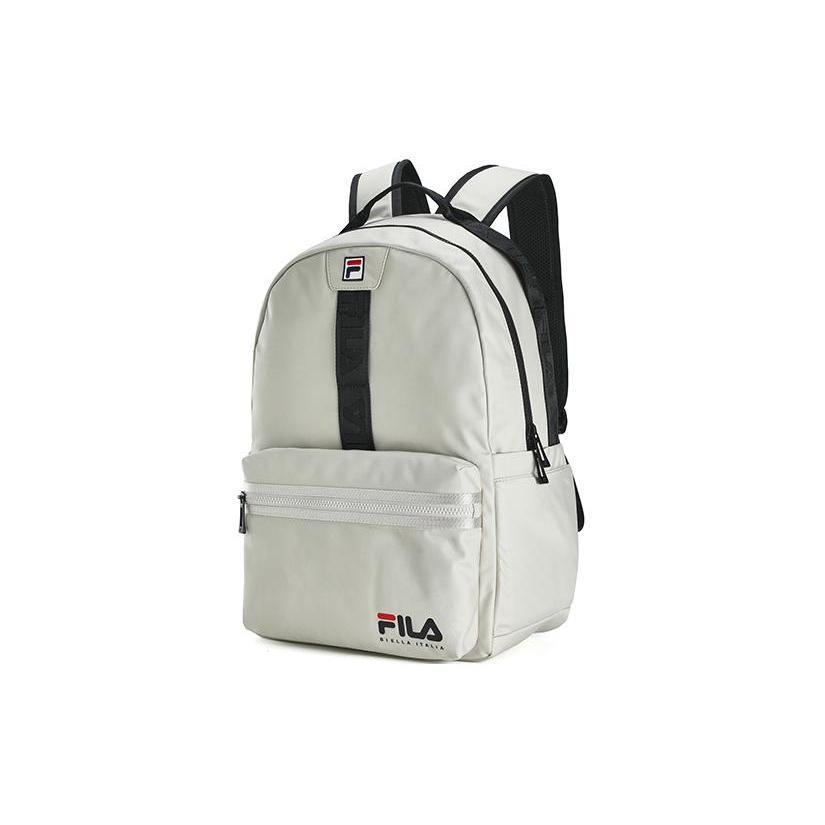 New FILA Fabric Backpack Extra Small Men's Asphalt Cloud Gray F13M429103FGY