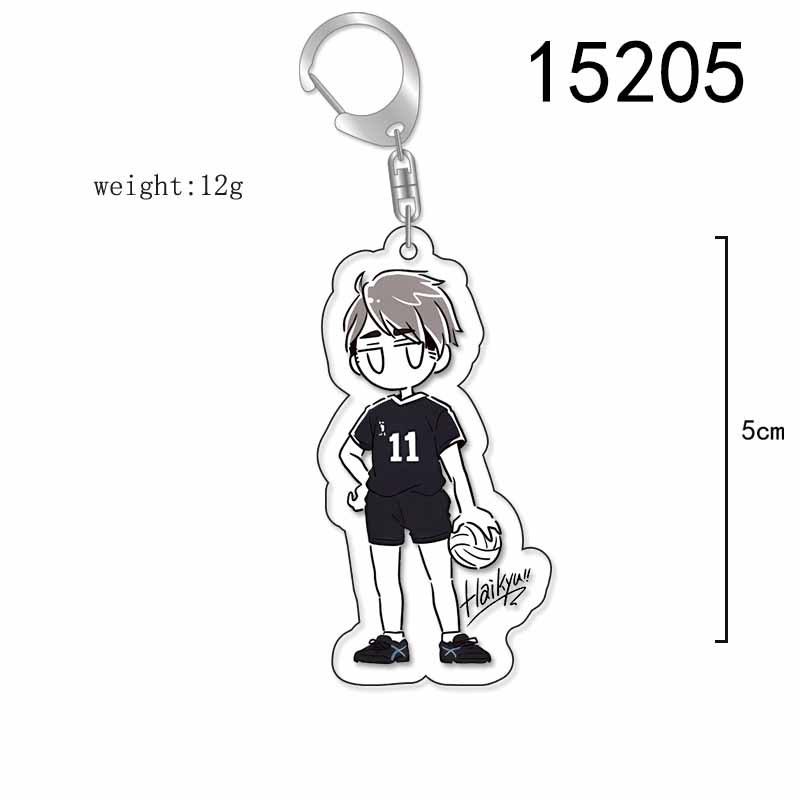 Аниме Shoyo Hinata Tobio Kageyama Daichi Sawamura Sugawara брелок для косплея, аксессуары, брелоки, подвеска, реквизит, рождественский подарок