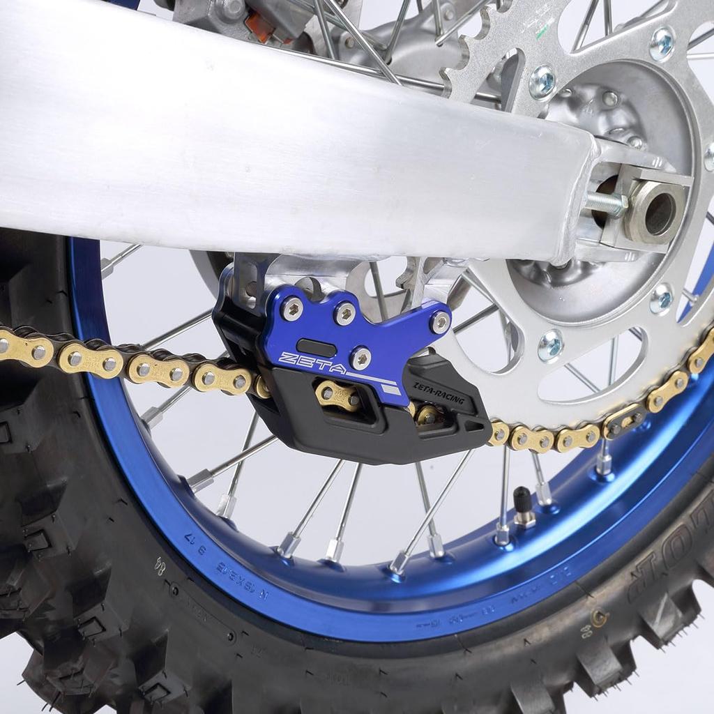 ZETA RACING Chain Guide Blue Dirt Freak DIRTFREAK YZ125/X/250/X, YZ250F/FX, YZ450F/FX, WR250F/450F ZE82-1306