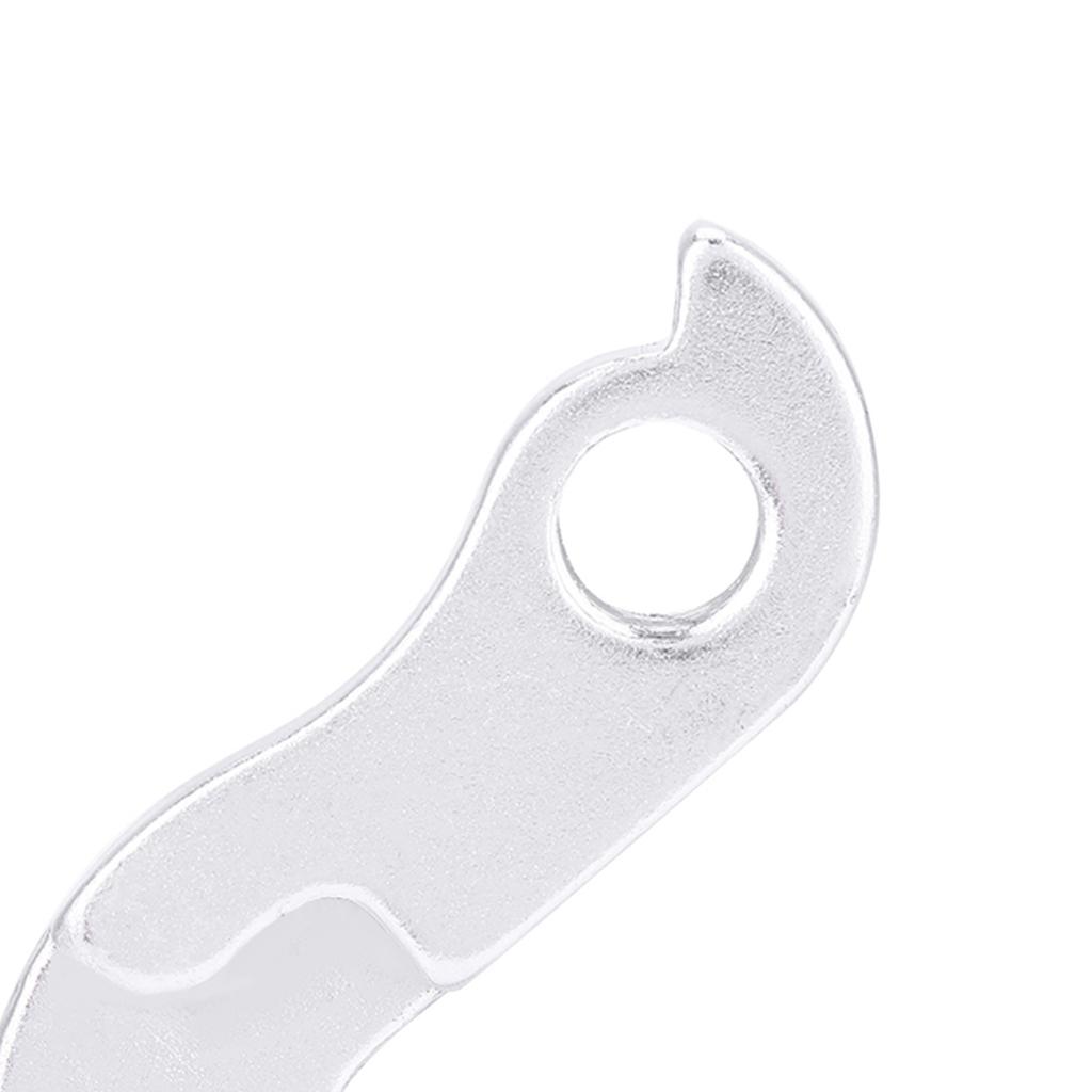 Cycling Aluminium Alloy Rear Gear Mech Derailleur Hanger Hook Dropout Frame Tail Hanger Derailleur Hanger