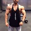 GYM ANIMAL Мужская спортивная одежда Бодибилдинг Майки для фитнеса Рубашка без рукавов для тренировок Хлопковый жилет для бега с мышцами Повседневные спортивные майки