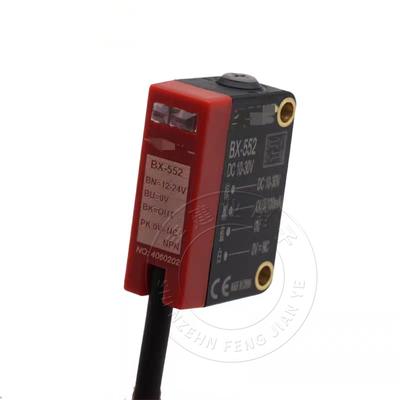 BX-552 662 Квадратный лазерный фотоэлектрический выключатель с регулируемым расстоянием диффузного отражения и сфокусированным маленьким пятном лазера 1 шт.