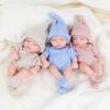 19cm Child Reborn Doll Mini Simulation Full Body Soft Rubber Enamel Doll Girl Gift Doll Doll