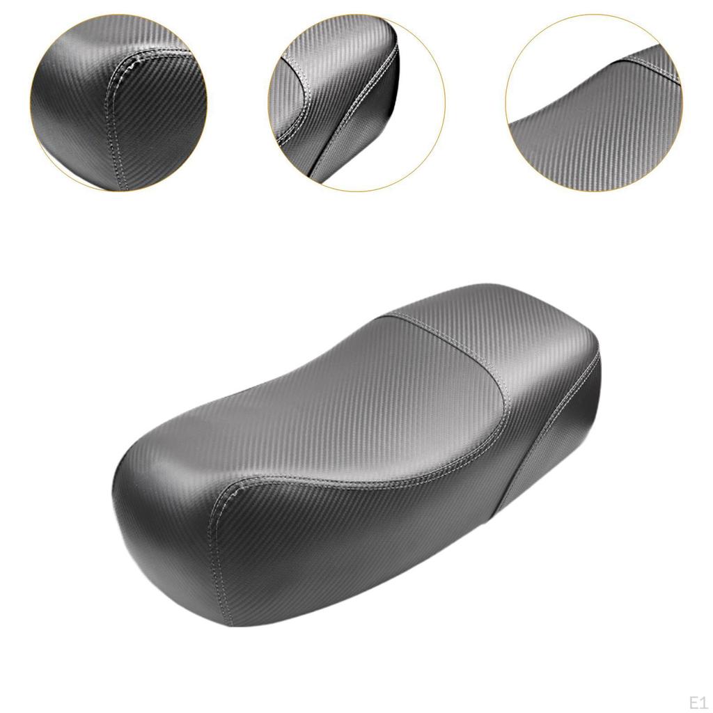 Подушка для сиденья мотоцикла, практичная, мягкая, губчатая, водонепроницаемая, короткая задняя стойка