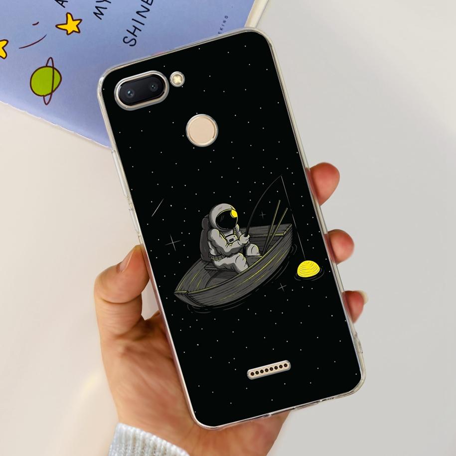 For Cover Xiaomi Redmi 6 Phone Case Fashion Marble Butterfly Soft Silicone Back Cover For Xiomi Redmi 6 6A Redmi6 Redmi6a Fundas