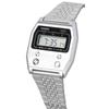 Casio Винтажные цифровые кварцевые часы унисекс из нержавеющей стали A1100D-1