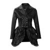 Women's Double-breasted Lace Trim Medieval Renaissance Cos Stage Performance Outfit