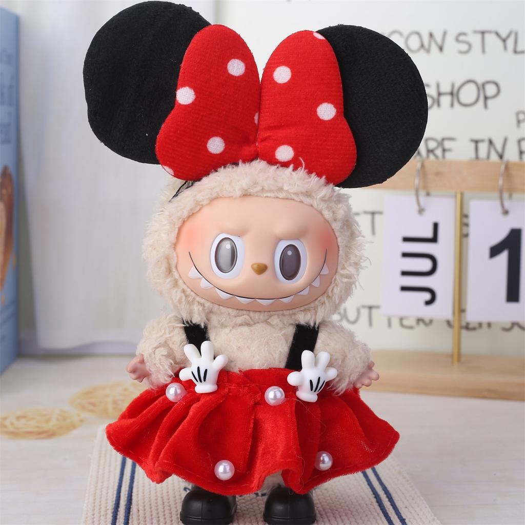 Lapupu 17см Рождественская одежда для кукол: Свитер для вечеринки Sit-Sit первого и второго поколения