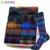 Мужские хлопковые черные узорчатые носки Happy Colorful Funny Stylish Casual Business Dress Socks