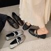 Spring/Summer Elegant Retro Mary Jane Casual Flat Shoes New Fashion Soft Comfortable Ballet Shoes Women Chaussure Femme