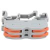 DIN Rail Type Lever Wire Connector Wire Splicing Connectors Electrical Cable Terminal for Circuit