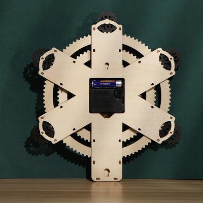 Трансграничный новый 3D трехмерный пазл деревянные игрушки пазл собранные игрушки DIY креативный календарь настенные часы оптовая продажа