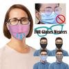 Многоразовая маска для лица masques Дышащая маска для лица Моющиеся маски для рта Защитная маска для взрослых Для носящих очки Предотвращение запотевания