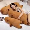 Cuddly Capybara Plush Toy Stuffed Capybara Plush Doll Long Sleep Pillow Sofa Cushion Christmas Birthday Gift For Boys Girl