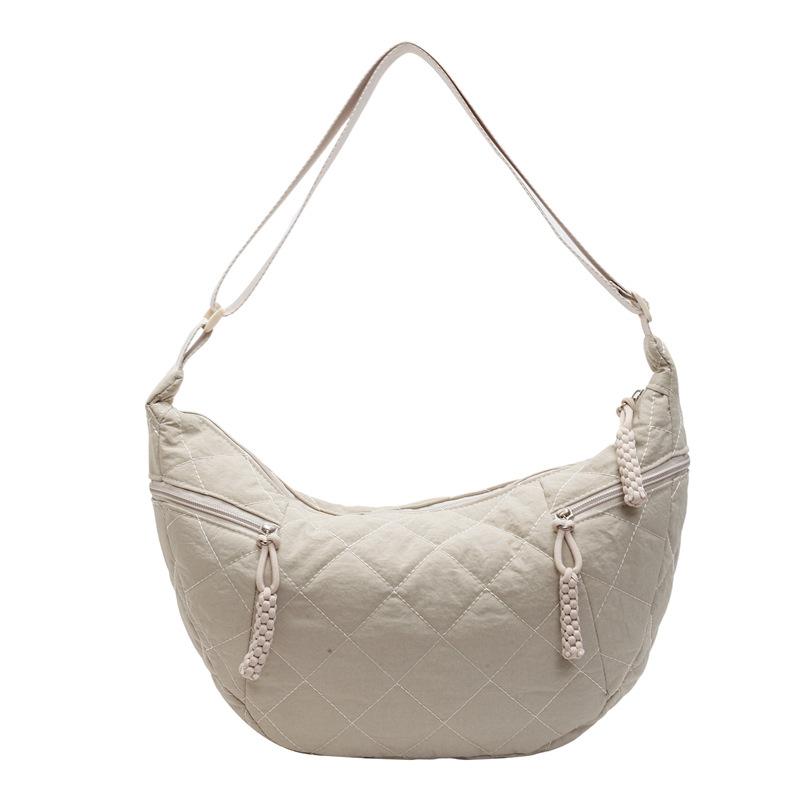 Женская сумка хобо, легкая сумка через плечо, большая вместимость, сумка через плечо