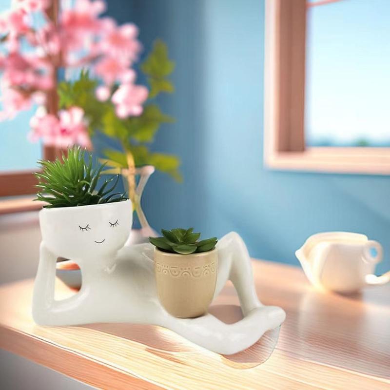 Фигурка совы ручной работы, смола, ремесло, украшение для ландшафтного дизайна рабочего стола, простые украшения, кашпо, ландшафтный дизайн