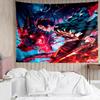 Demon Slayer Tanjiro Kamado Tapestry for Bedroom Aesthetic Classroom Tapestries Wall Hanging for Living Room Dorm Office,Ideal Creative Gift