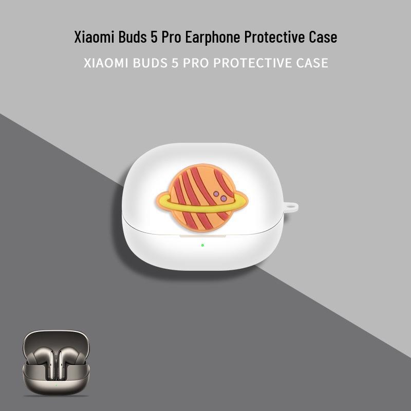 Xiaomi Buds 5 Pro Earphones Protective Case - Wireless Bluetooth Earbuds Shell
