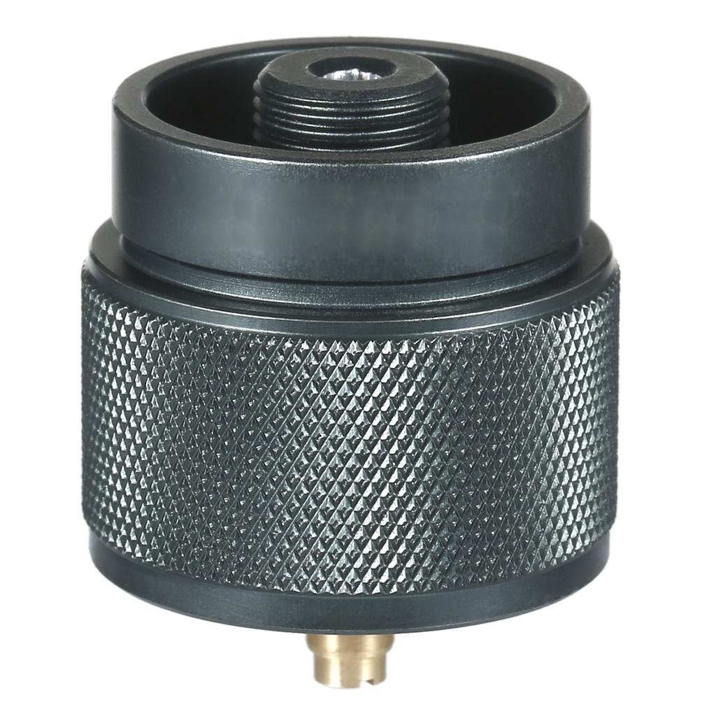 Адаптер для походной плиты 1 фунт пропан Маленький баллон Вход EN417 Выход клапана Линдаля