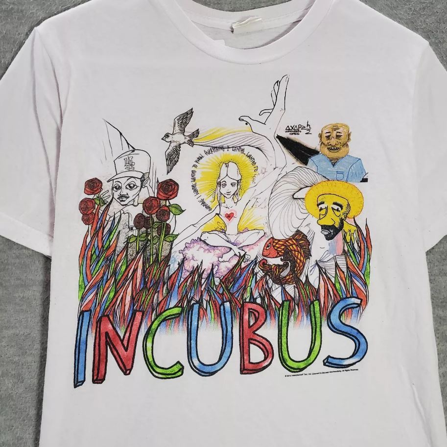 Incubus Shirt, Incubus White Unisex Gift For Fan VN3922 Unisex T-Shirt