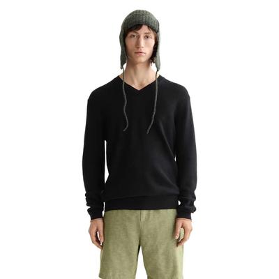 Свитер с V-образным вырезом Regular Fit Linen