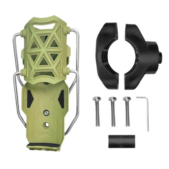 Адаптивный держатель для велосипедной бутылки с водой, автоматический зажим, вращающаяся на 360 градусов клетка для стакана, быстрая установка, подстаканник для велосипеда