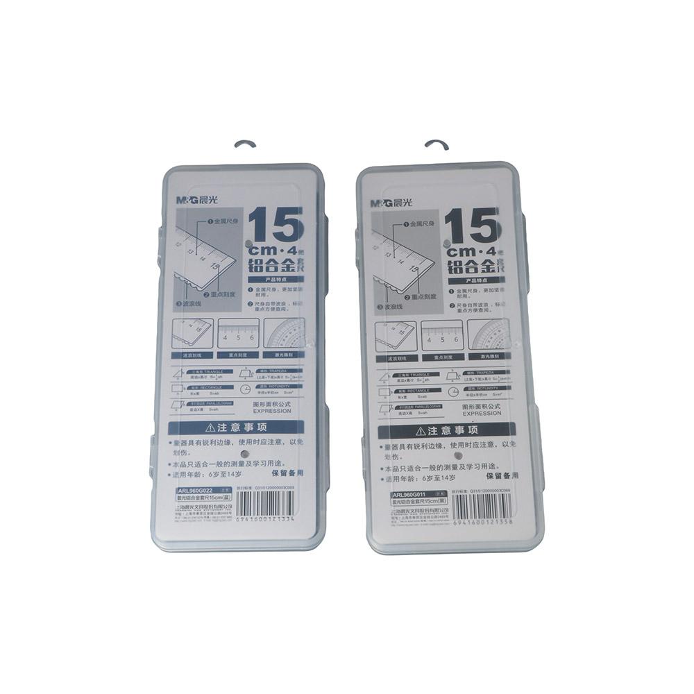 Геометрия Школа Офис Металлические линейки Экзаменационные канцелярские товары Набор алюминиевых линеек Чертежные принадлежности