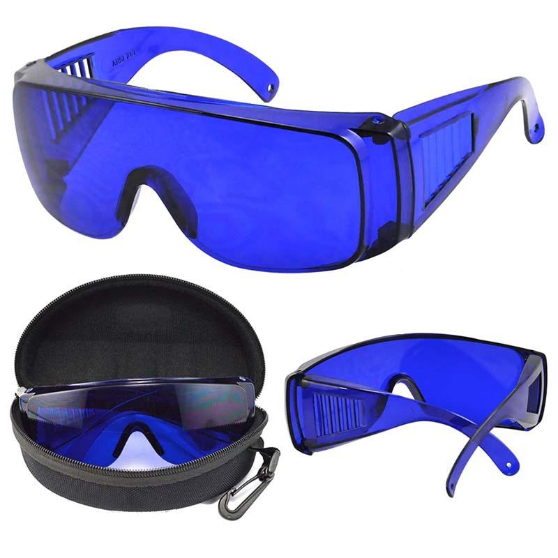 New golf ball finder glassesUV UV protection red light golf ball finding glasses